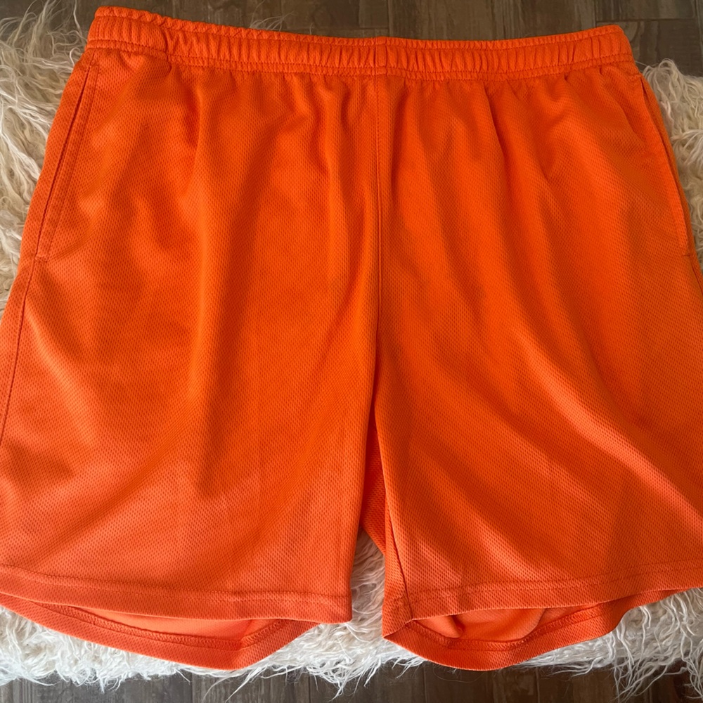 Coofandy Bright Orange Shorts